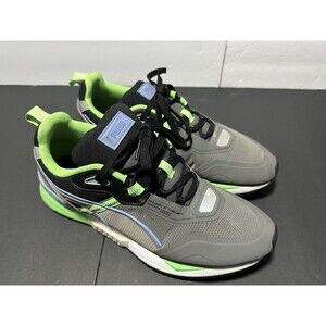 Puma Mirage Tech Castlerock Elektro Green Mens Running Shoes Size 11